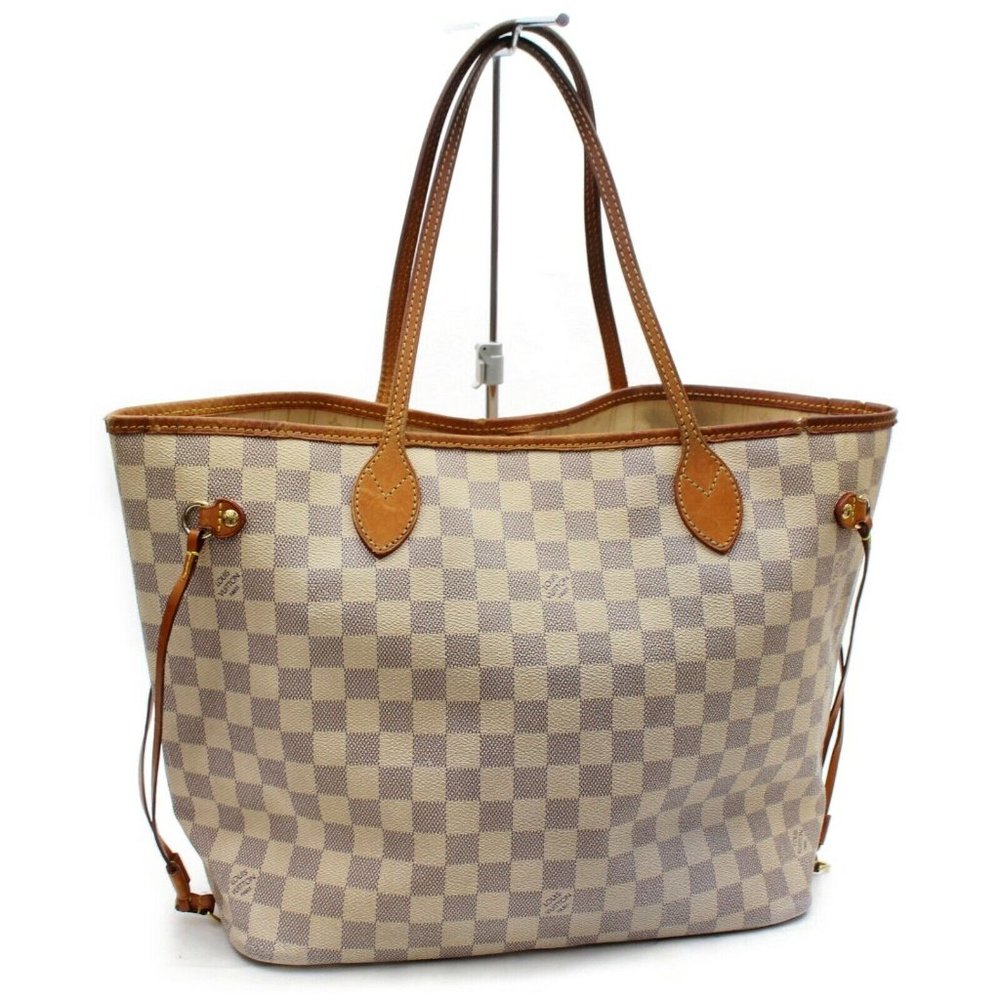 Auth Louis Vuitton Neverfull Mm Tote Bag #3270L38 - Picture 2 of 8